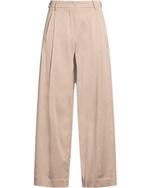 Max Mara Pants Lyocell, Cotton, Elastane - Natural
