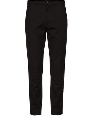 Moncler Pants Cotton, Elastane - Black