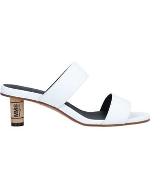MM6 by Maison Martin Margiela Sandalias - Blanco