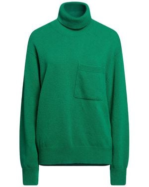 Amaranto Rollkragenpullover - Grün