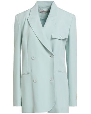 hinnominate Light Blazer Polyester, Elastane - Blue