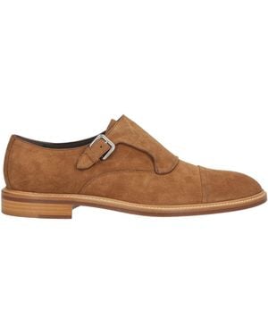 Sergio Rossi Camel Loafers Leather - Brown