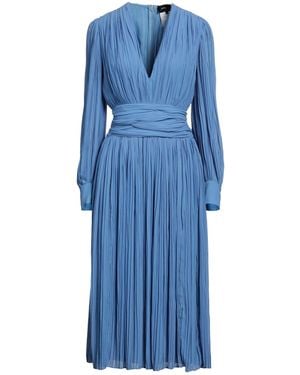 Rochas Midi Dress - Blue