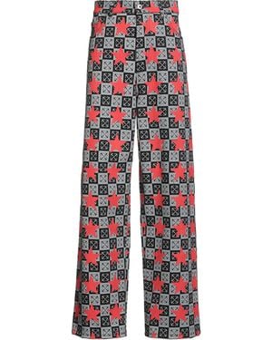 Off-White c/o Virgil Abloh Trousers Cotton - Red