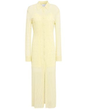 Isabelle Blanche Vestido midi - Amarillo
