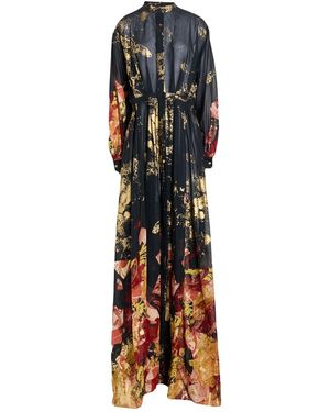 Zuhair Murad Maxi Dress Cotton, Polyamide - Black