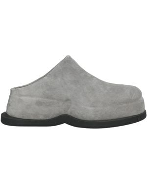 McQueen Mules & Clogs Leather - Grey
