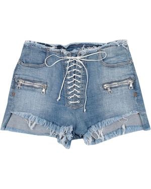 Unravel Project Denim Shorts - Blue
