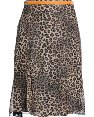Blugirl Blumarine Midi Skirt Silk - Grey