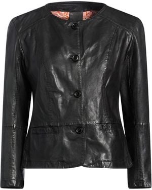 Bully Jacket Leather - Black