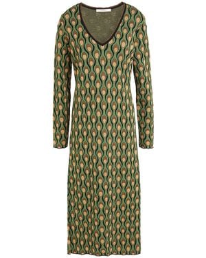 Maliparmi Midi Dress - Green