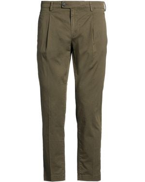 BRO-SHIP Pants Cotton, Elastane - Green
