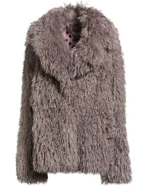 MSGM Shearling & Teddy - Brown
