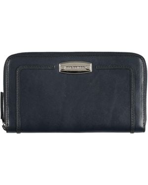 The Bridge Midnight Wallet Leather - Blue