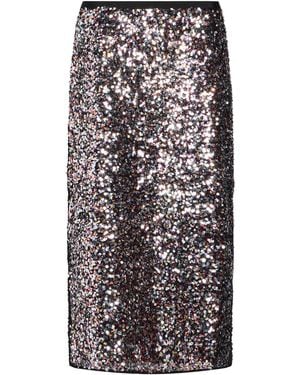Weekend by Maxmara Midi Skirt Polyester - Black