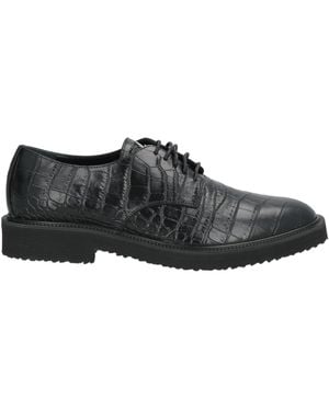 Giuseppe Zanotti Chaussures À Lacets - Noir
