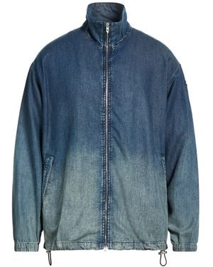 DIESEL Denim Outerwear Lyocell - Blue