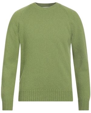 Gran Sasso Lime Sweater Cashmere, Virgin Wool - Green