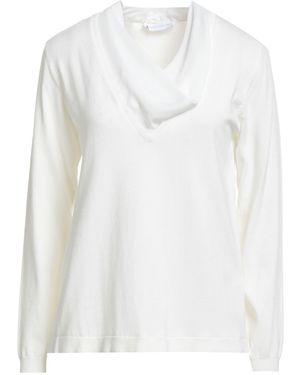 Diana Gallesi Sweater Viscose, Polyamide, Polyester - White