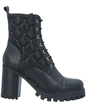 Pollini Botines De Caña Alta - Negro