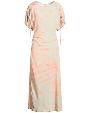 Grifoni Maxi Dress Silk - Natural
