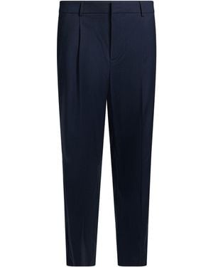 Paul & Joe Midnight Trousers Virgin Wool, Elastane - Blue