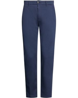 Department 5 Pants Cotton, Lycra, Elastane - Blue