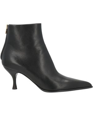 Ferragamo Botines De Caña Alta - Negro