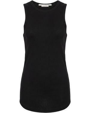 Isabel Benenato Tank Tops - Black