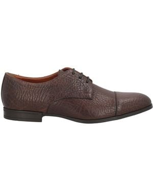 Doucal's Lace-Up Shoes Calfskin - Brown