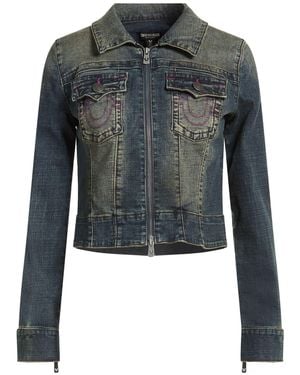 TRUE RELIGION Denim Outerwear - Blue