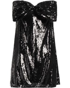 Elisabetta Franchi Mini-Kleid - Schwarz