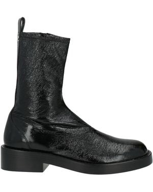 Courreges Boot Leather - Black