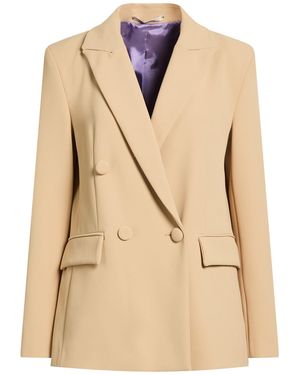 Maliparmi Blazer Polyester, Elastane - Natural