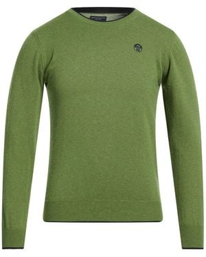 North Sails Sweater Polyamide, Wool, Viscose, Cashmere - Green