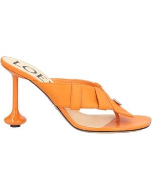 Loewe Thong Sandal - Orange