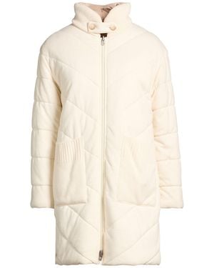 Gran Sasso Cream Puffer Virgin Wool, Viscose, Cashmere - Natural