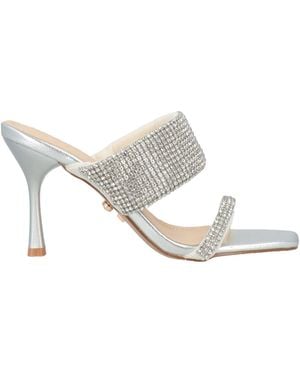 Twenty Four Haitch Sandals - White