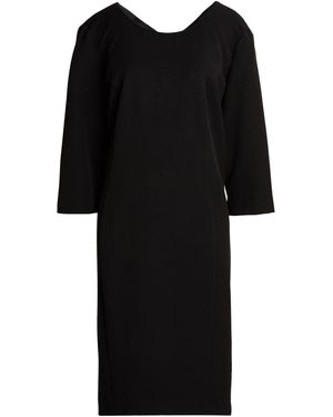 Diana Gallesi Midi Dress Polyester, Elastane - Black