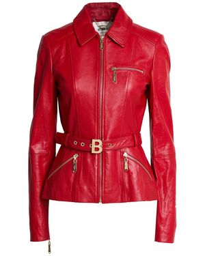 Blugirl Blumarine Jacket Lambskin - Red