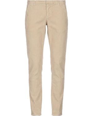 Dondup Pants Cotton, Elastane - Natural