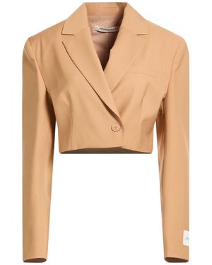 hinnominate Sand Blazer Polyester, Viscose, Elastane - Natural