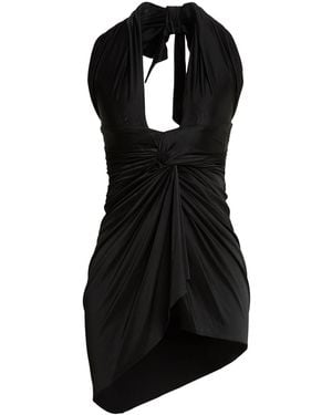 Alexandre Vauthier Mini Dress Viscose, Elastane - Black