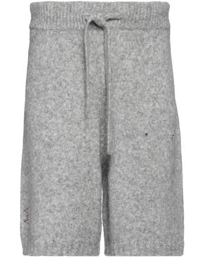 Amaranto Shorts & Bermuda Shorts Merino Wool, Alpaca Wool, Polyamide - Gray