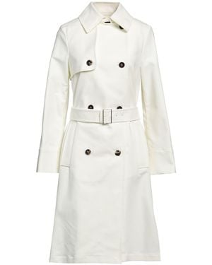 BCBGMAXAZRIA Overcoat & Trench Coat - White