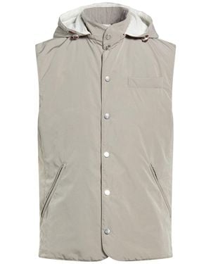 Brunello Cucinelli Chompa Sin Mangas - Gris