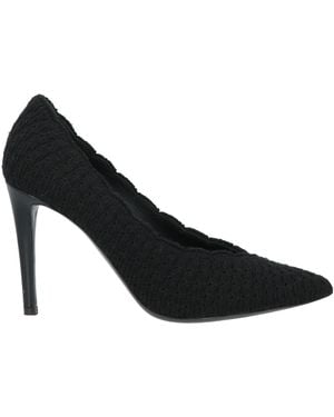 Emporio Armani Pumps Textile Fibers - Black