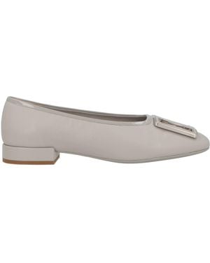 Ferragamo Ballet Flats - Gray