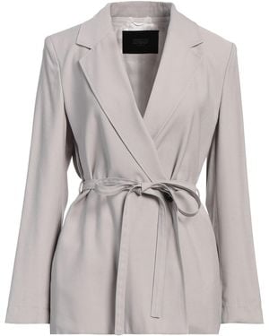 SEVENTY VENEZIA Light Blazer Viscose, Polyester - Gray