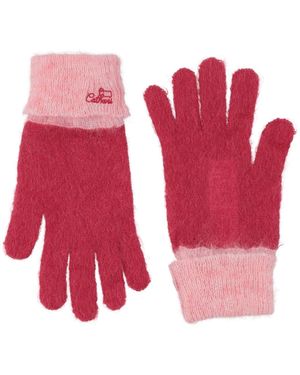 Woolrich By Daniëlle Cathari Gloves Mohair Wool, Polyamide, Wool - Red